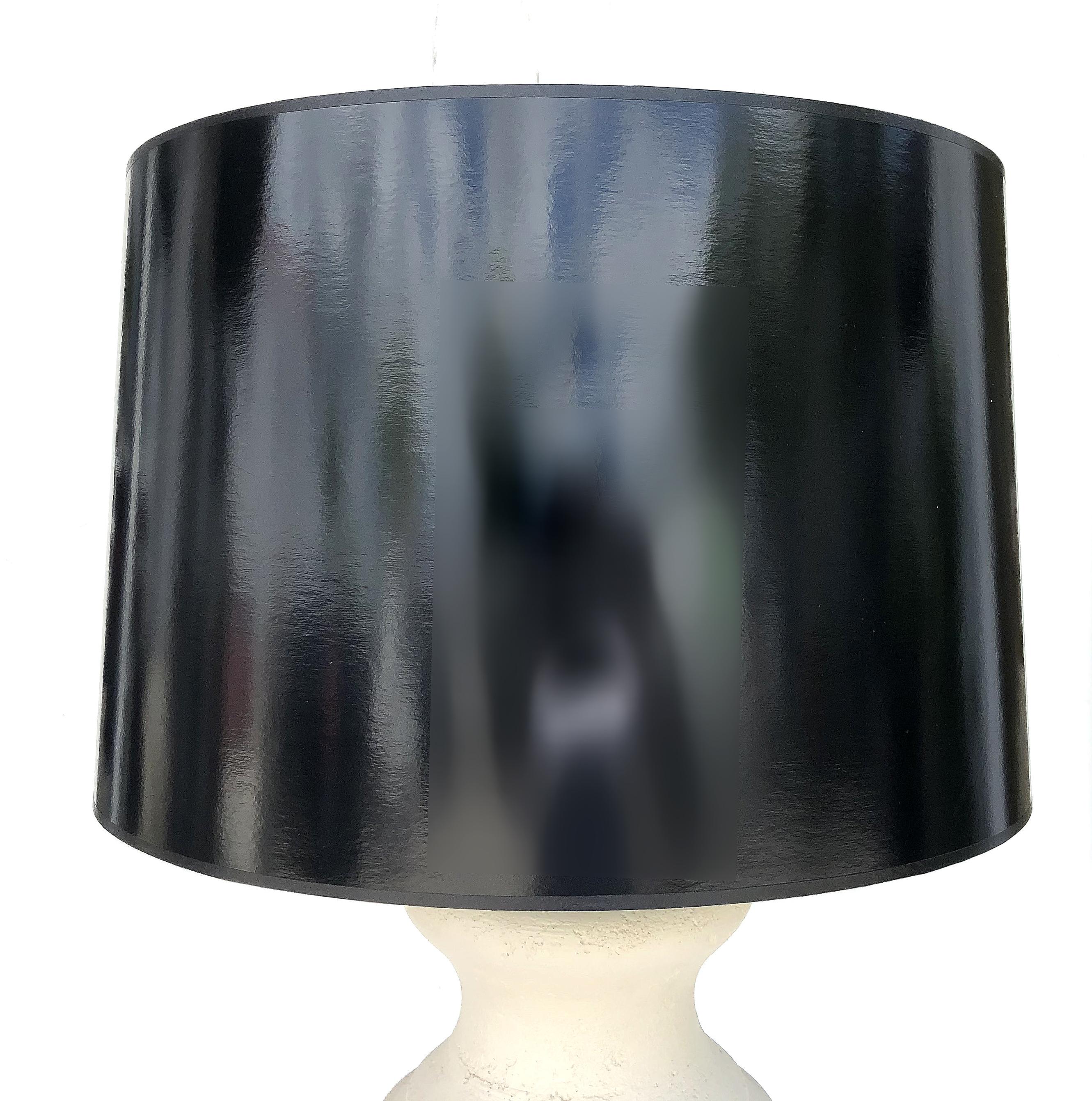 Lampadaire en plâtre vintage à la manière de Michael Taylor Bon état à Miami, FL