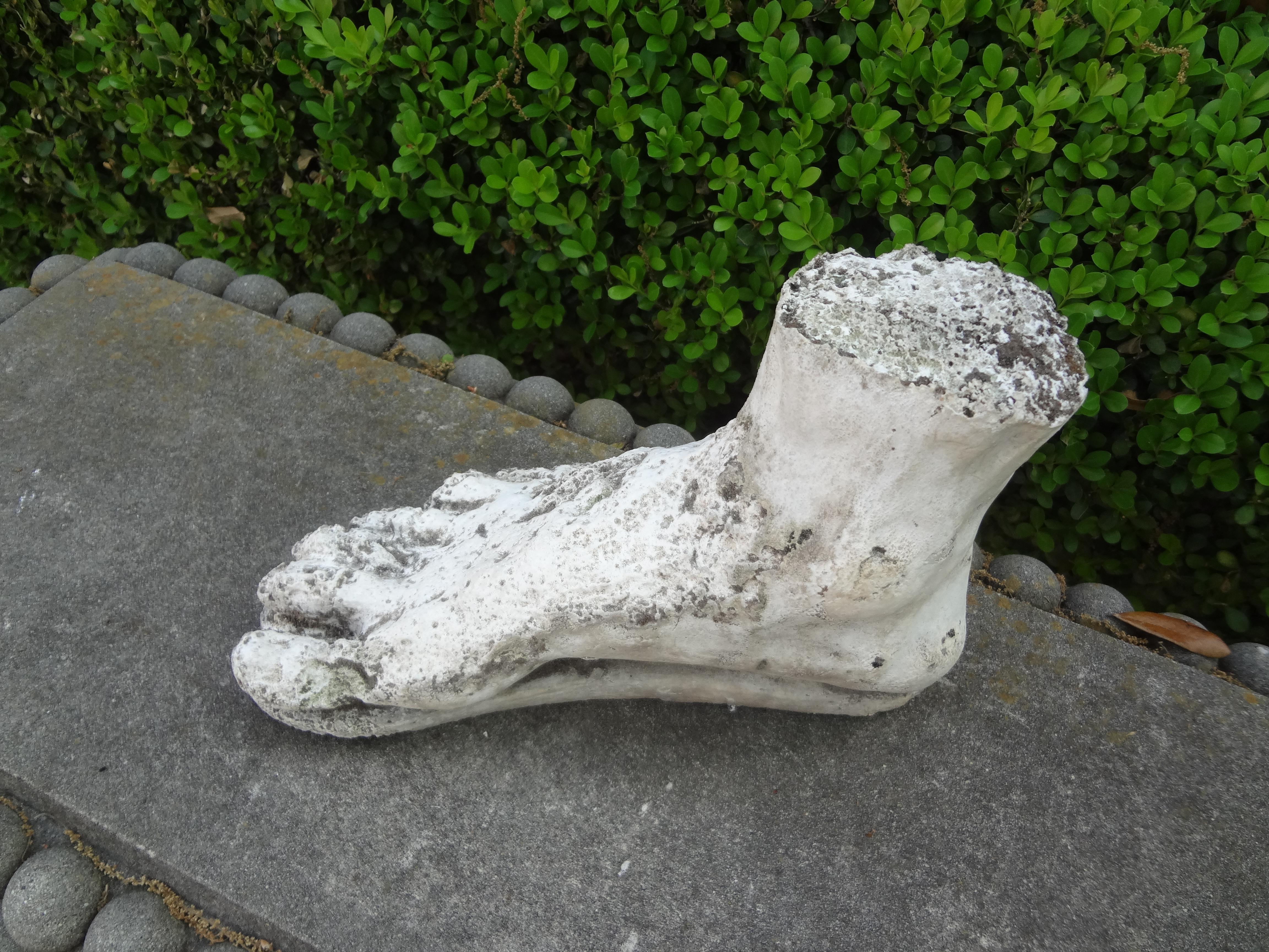 Vintage Plaster Foot of Hercules 5