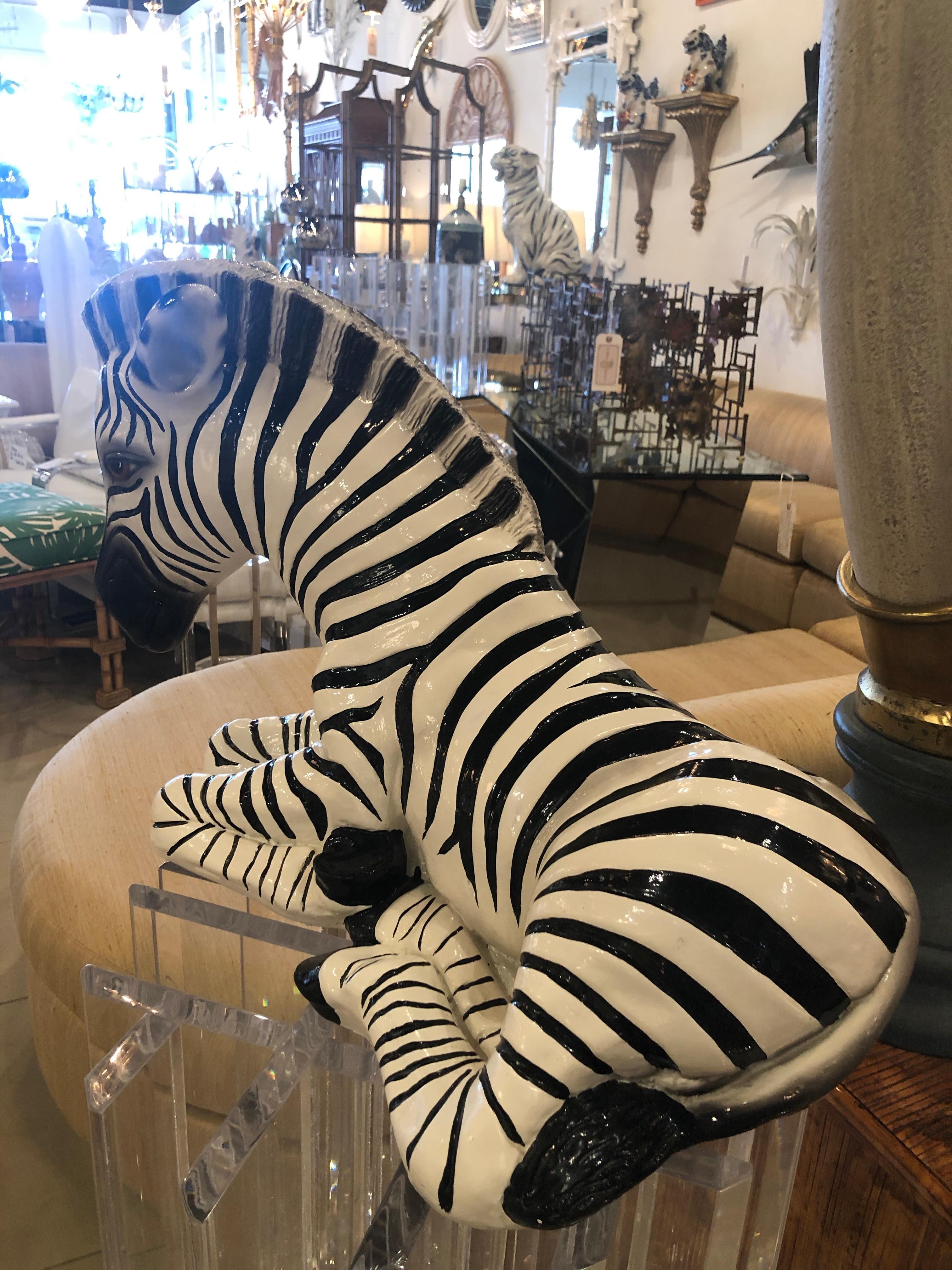 zebra statues for sale