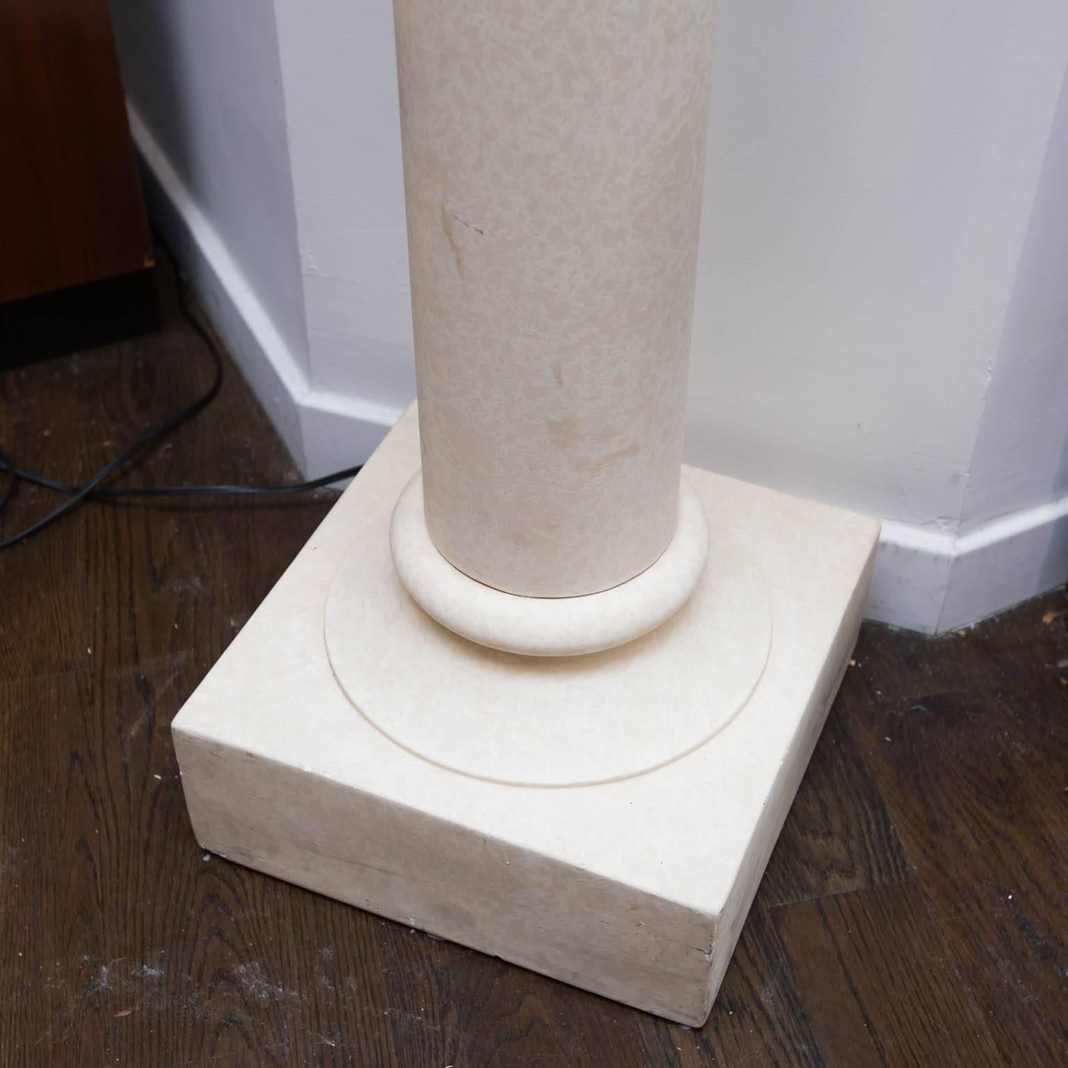 Vintage Plaster Palm Tree Torchiere 2