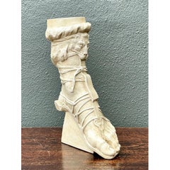 Antike römische Fußskulptur aus Gips