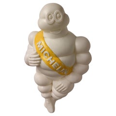 Panneau publicitaire Michelin vintage en plastique Bibendum des années 1960, France