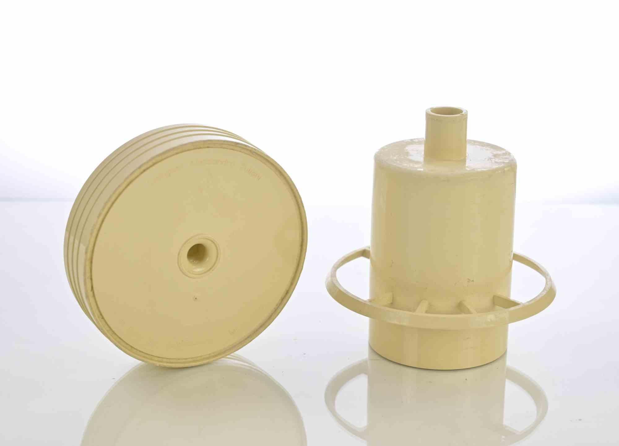 Porte-stylos vintage en plastique, années 1980 Bon état - En vente à Roma, IT