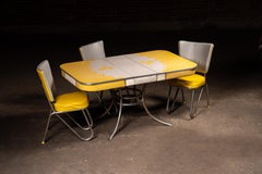 Vintage "Plasticove" Dinette Table and Chair Set by Western Plastics