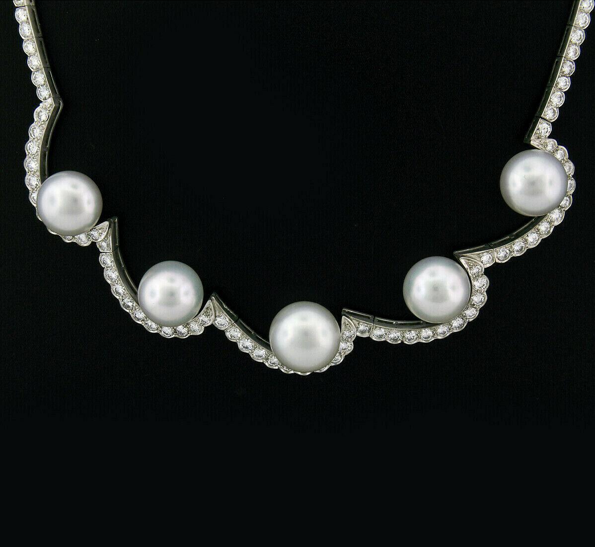 pearl bib necklace