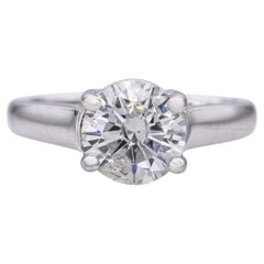 Vintage Platinum 2.03ct Diamond Solitaire Ring