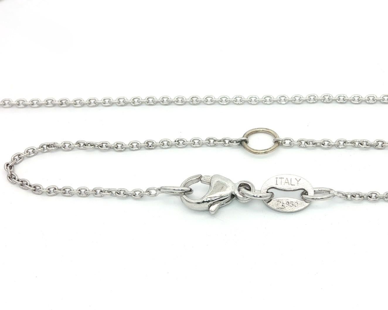 Vintage By 2ct Round Bezel Emerald Solitaire Pendant Collana Regolabile in vendita 2