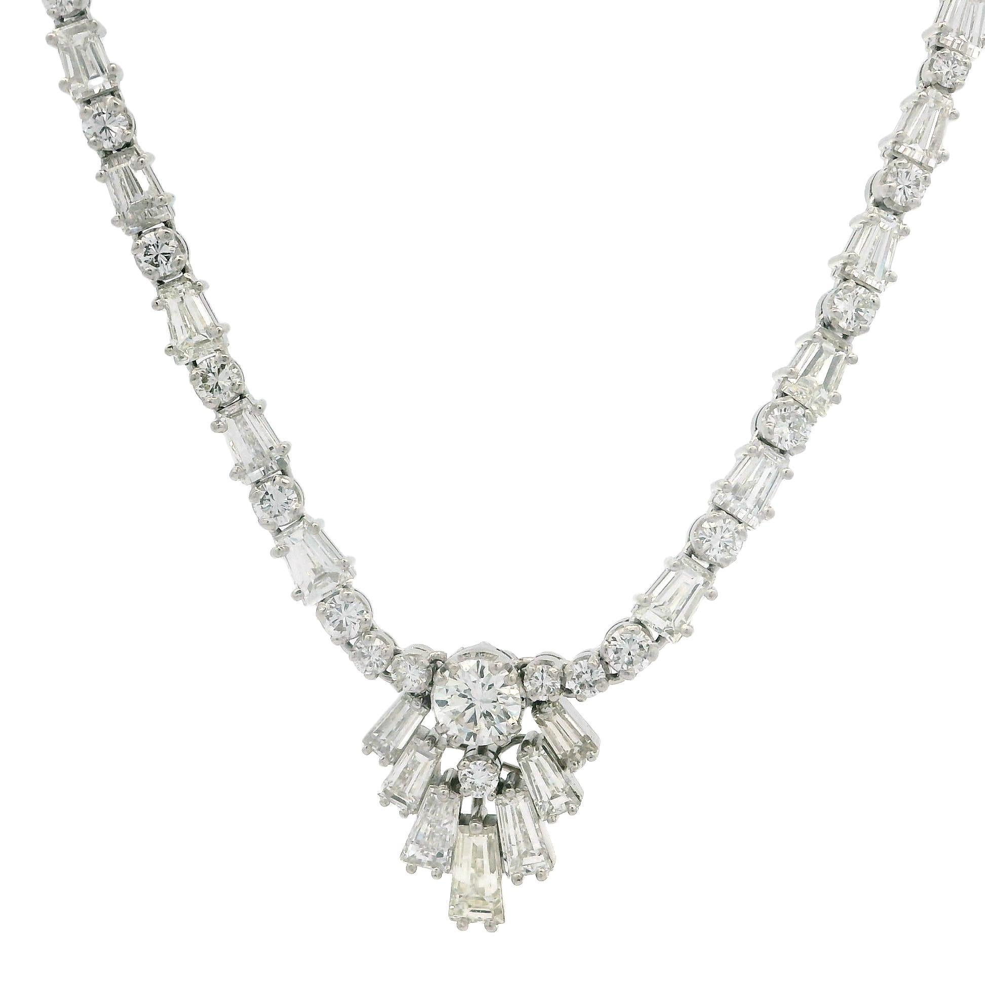 Vintage Platin 8ctw GIA Rubin & Diamant Enhancer Anhänger verstellbare Halskette im Angebot 4