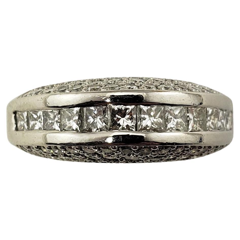 Vintage Platinum and Diamond Wedding Ring