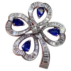 Sapphire Brooches