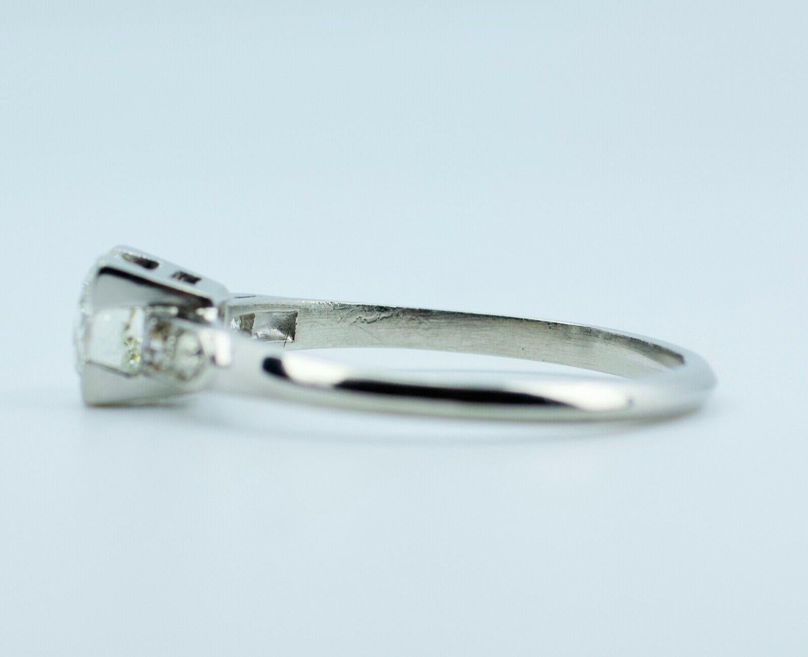 single cut diamond ring