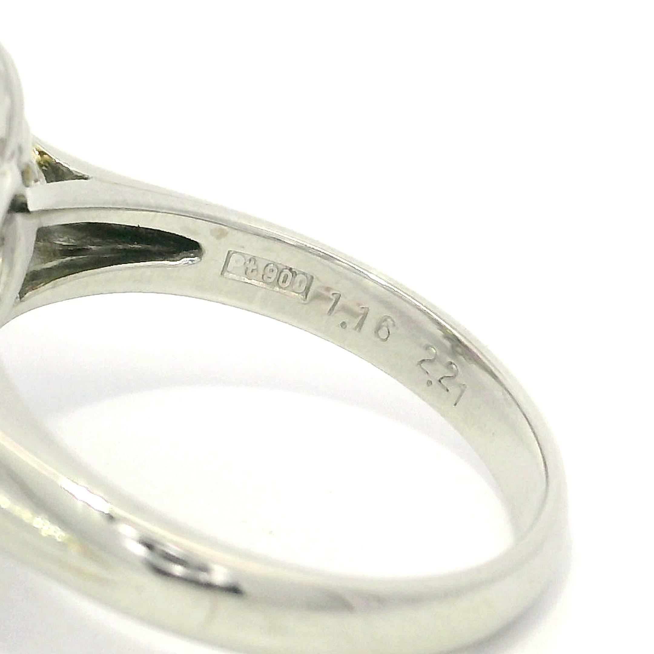 Anillo Bailarina Vintage Platino GIA 3,37ctw Sin Calor Zafiro Rosa Diamante Blanco Corte oval en venta