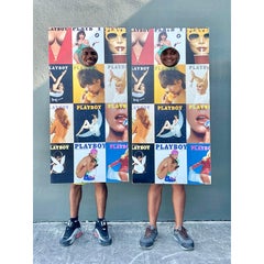 Vintage Playboy Cornhole Games - Set of 2