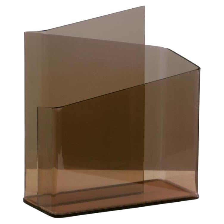 Zeitschriftenständer aus Plexiglas für Roche Bobois, Frankreich 1970