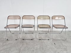 Chaises Plia vintage de Castelli, années 1970