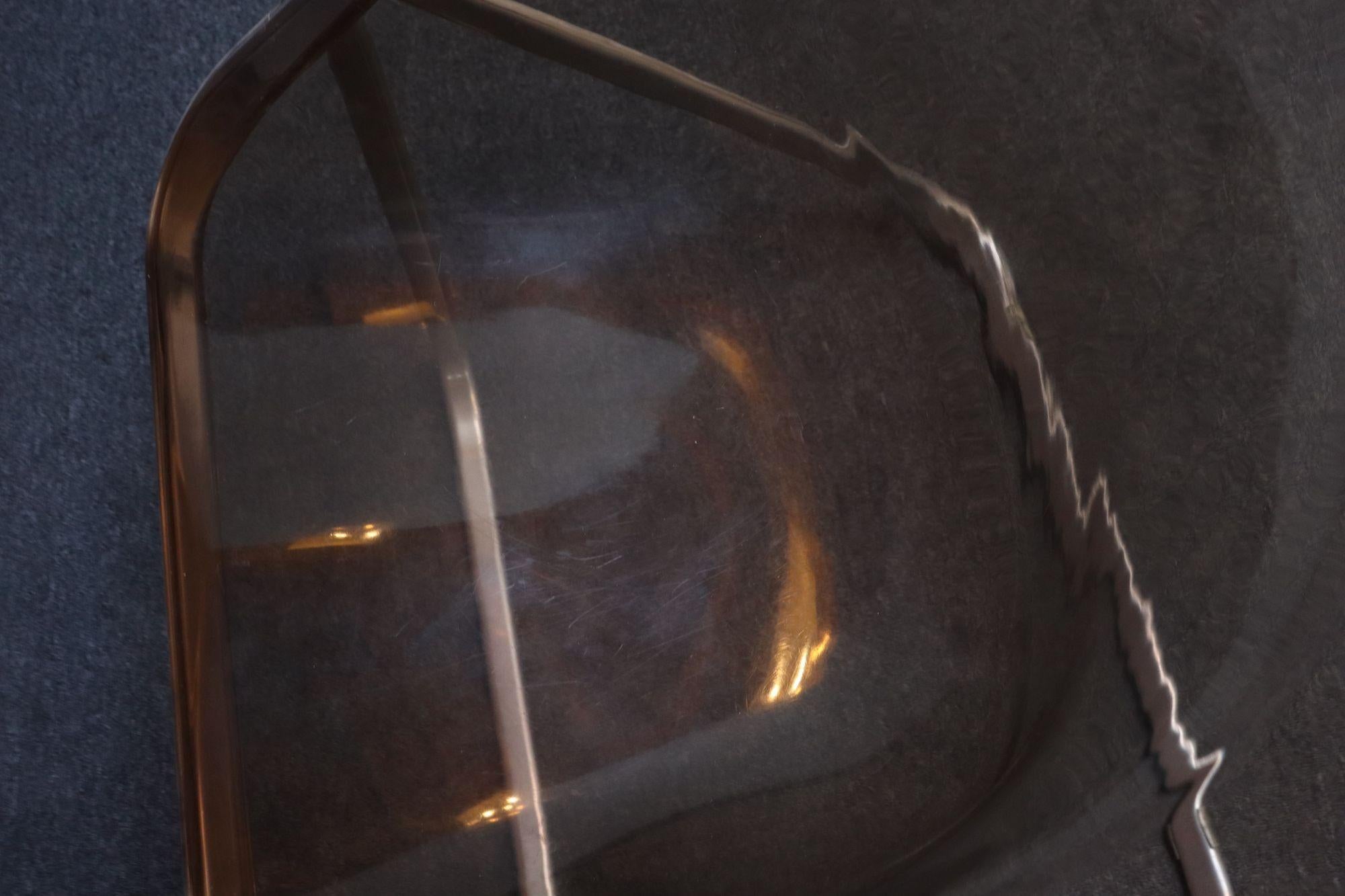Silla plegable vintage Plona de acrílico ahumado de Giancarlo Piretti para Castelli en venta 4