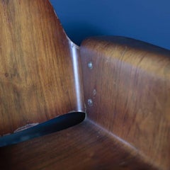 Vintage "Ply Chair" Walnut by Saburo Inui for Tendo Mokko