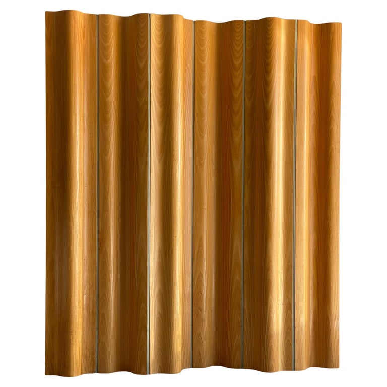 Charles and Ray Eames for Herman Miller Plywood Folding Screen, 1970s, Offered by ECD Vintage