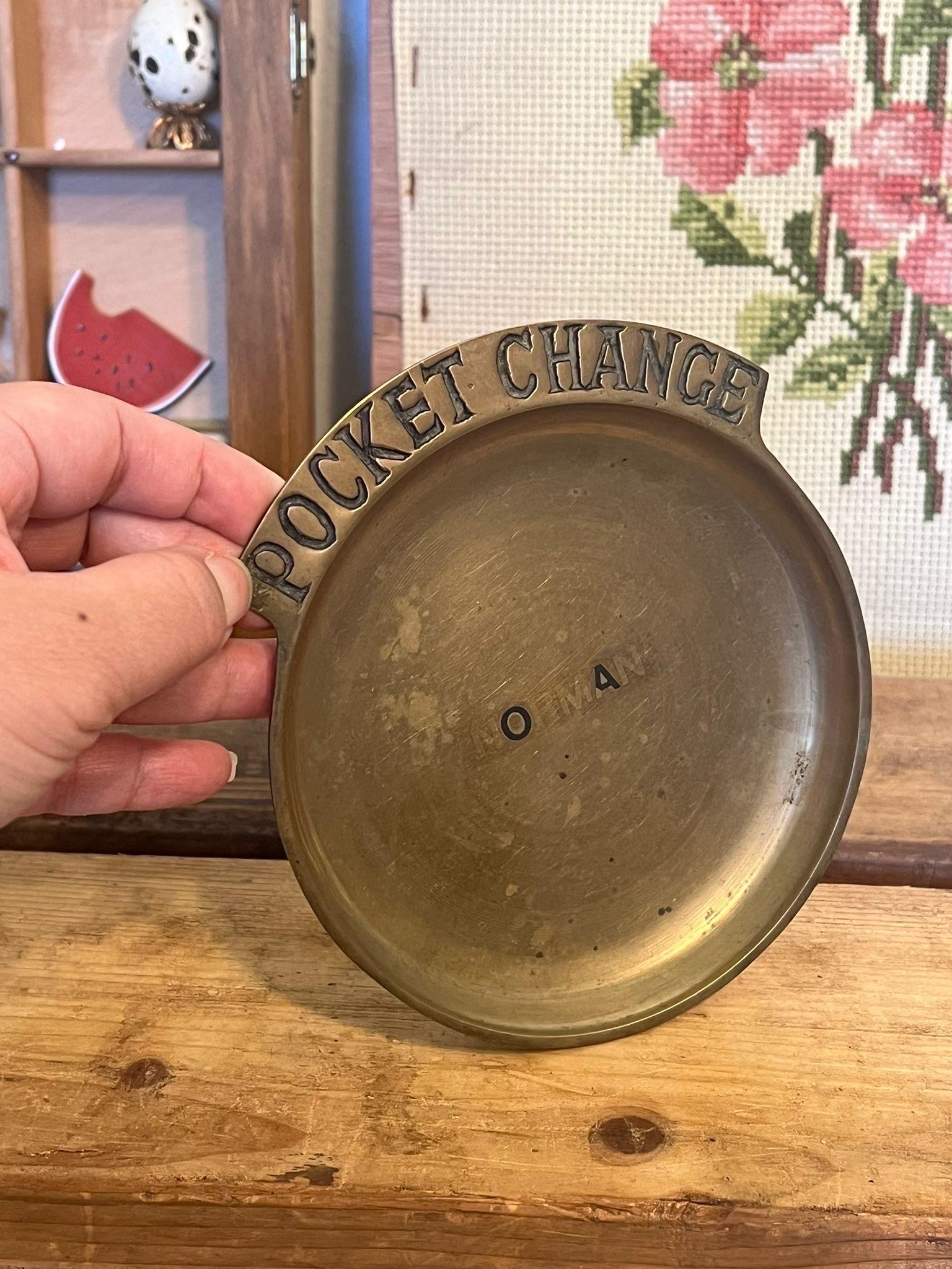 Vintage Pocket Wechselgeldschale im Zustand „Gut“ im Angebot in Seattle, WA