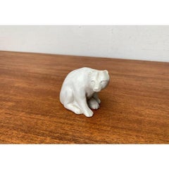 Vintage Polar Bear Figurine from Pearlite Marblecraft, Canada, 1980s