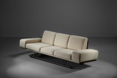 Vintage Polar Sofa with Rosewood Frame, 1970s