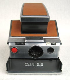 Vintage Polaroid SX-70 Tan Land Camera