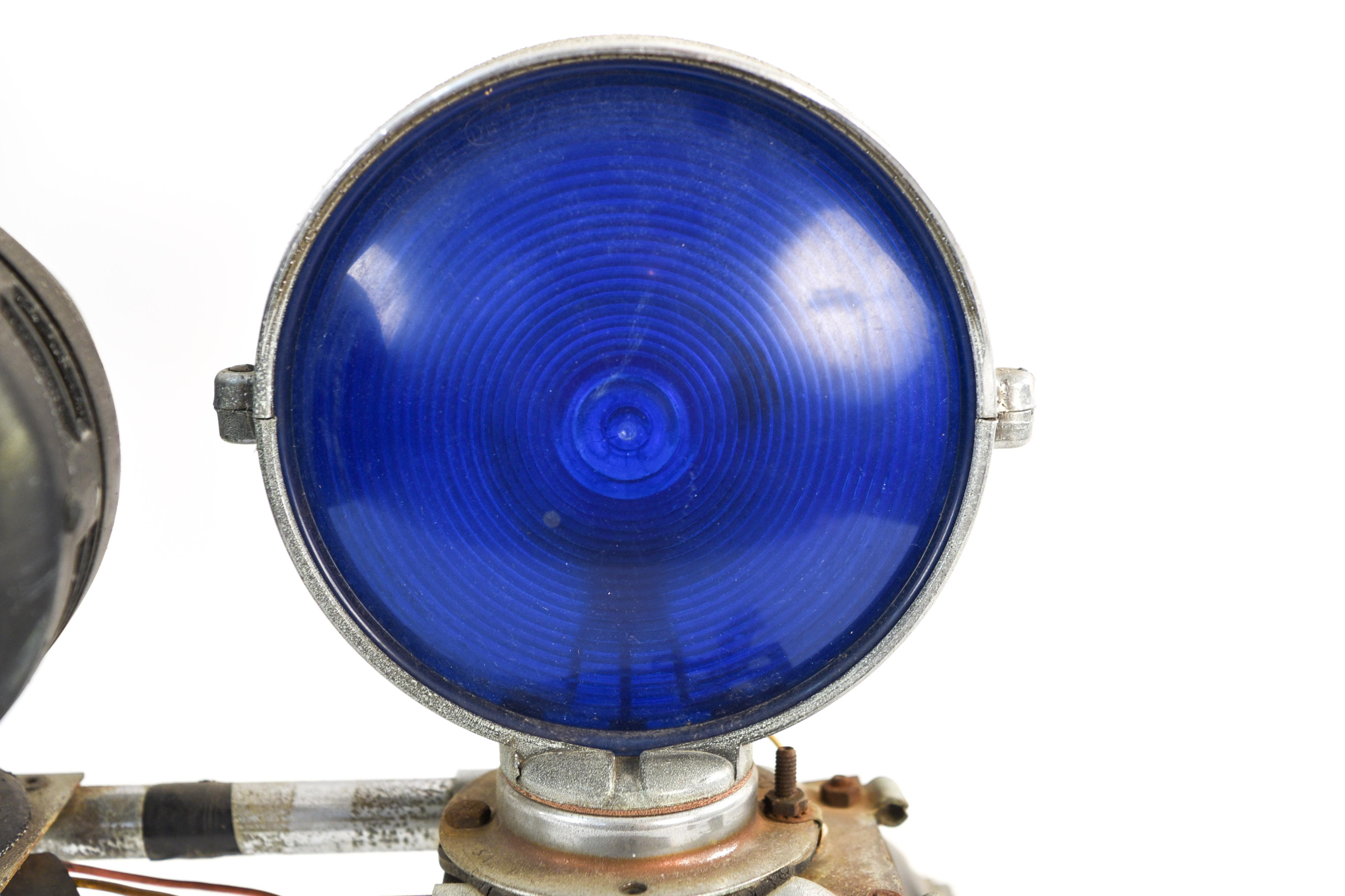 20th Century Vintage Police Siren and Lights Attachment