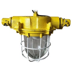 Vintage Polish Hermetic Ceiling Lamp from Polam Wilkasy A23, 1990s