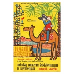 Vintage Polish in between Mediterranean and Red Sea Poster by Marian Stachurski