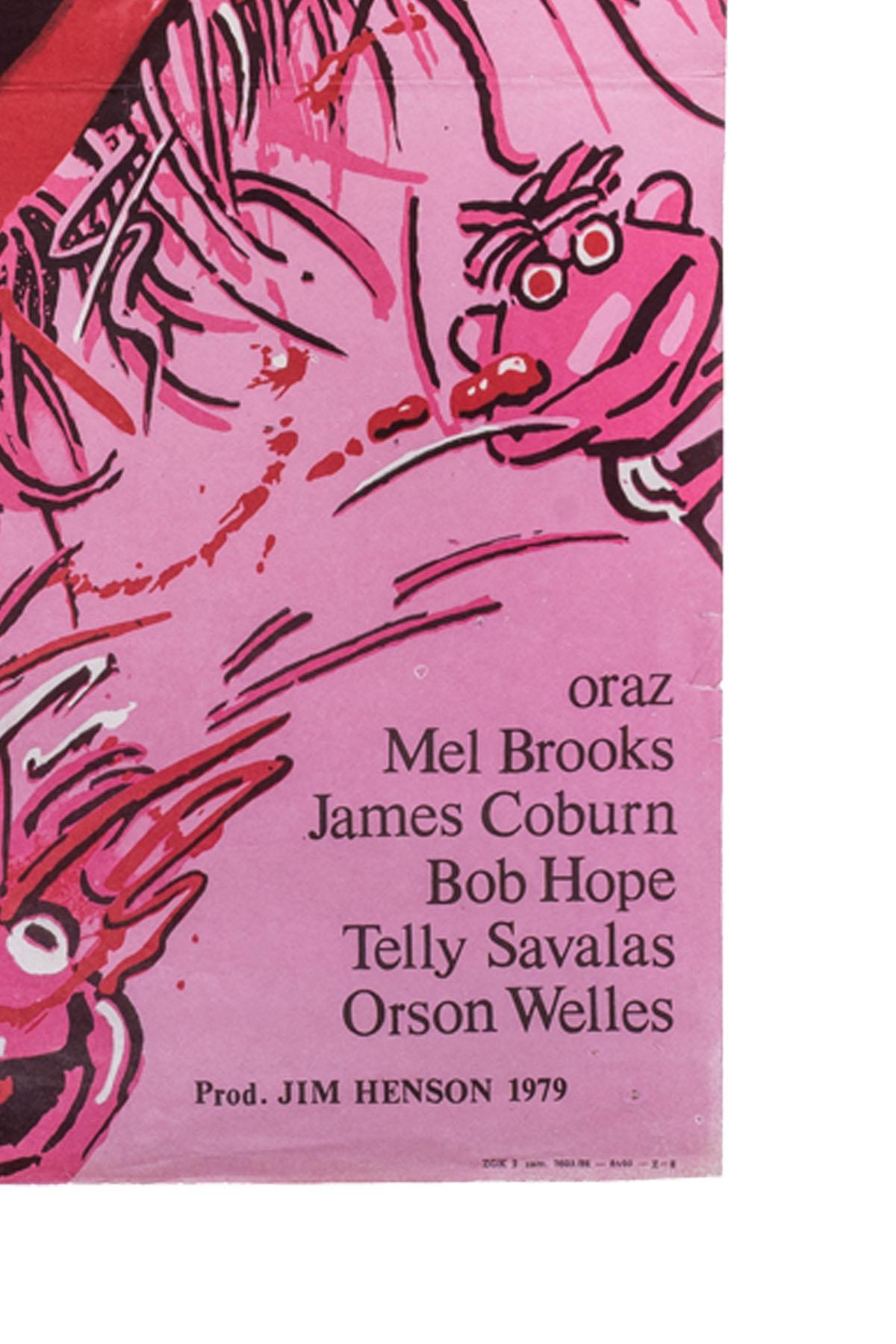 Other Vintage Polish The Muppet Movie Poster by Waldemar Swierzy for XRF, 1982