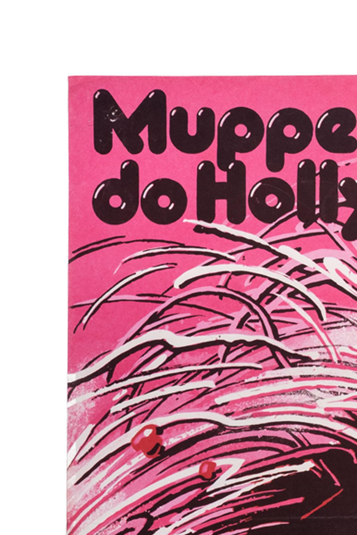 Other Vintage Polish The Muppet Movie Poster by Waldemar Swierzy for XRF, 1982