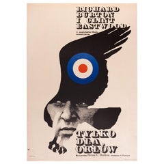 Vintage Polish Where Eagles Dare by Maciej Zbikowski for CWF, 1972