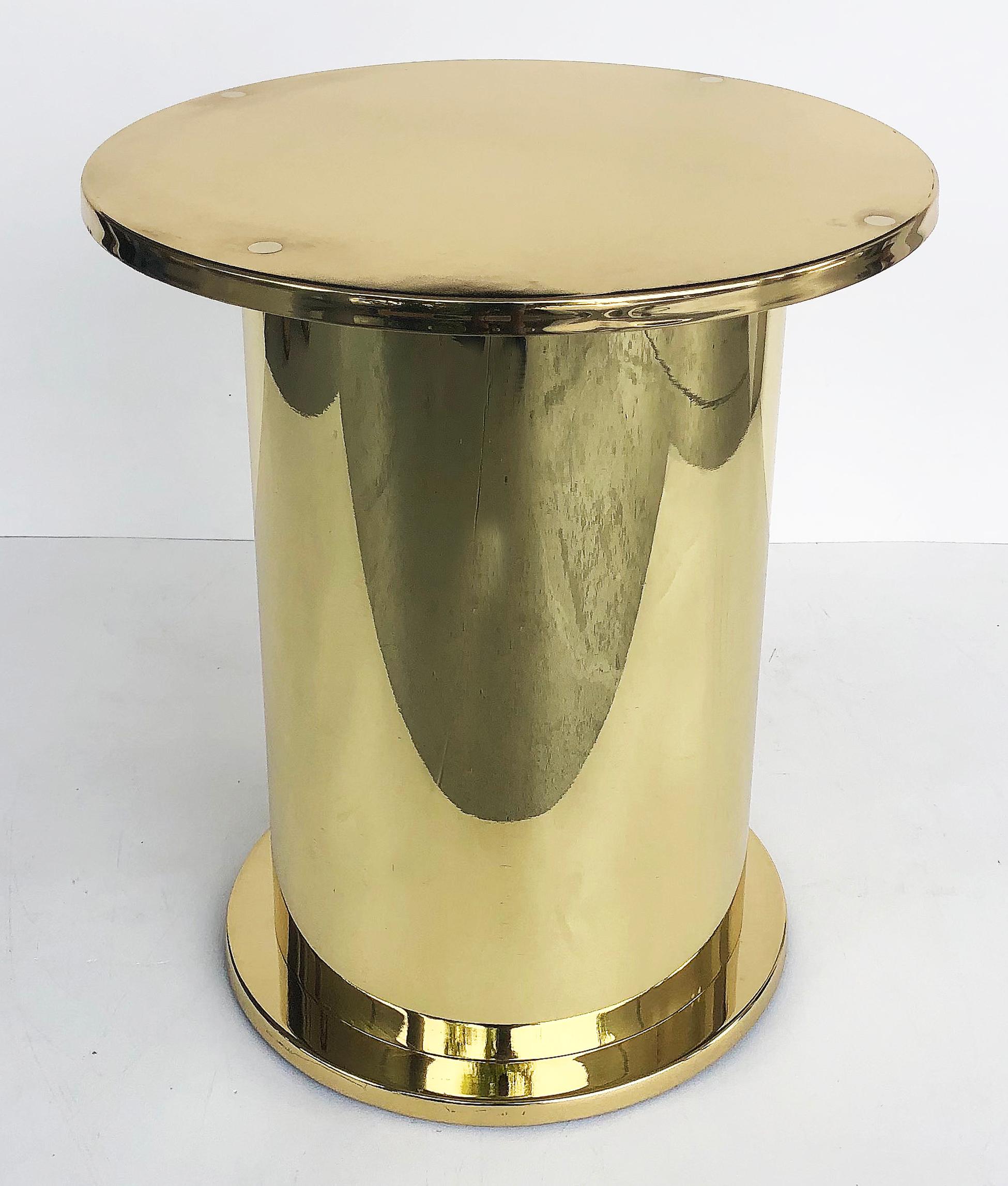 vintage brass dining table