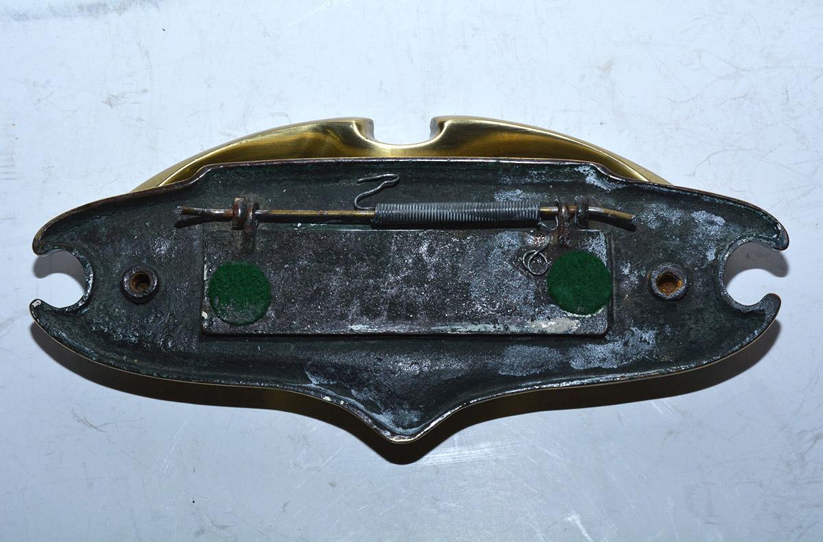 vintage brass mail slot