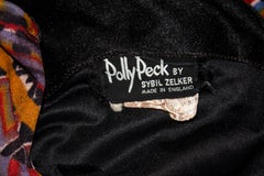 Vintage Polly Peck by Sybil Zelker Long Gown