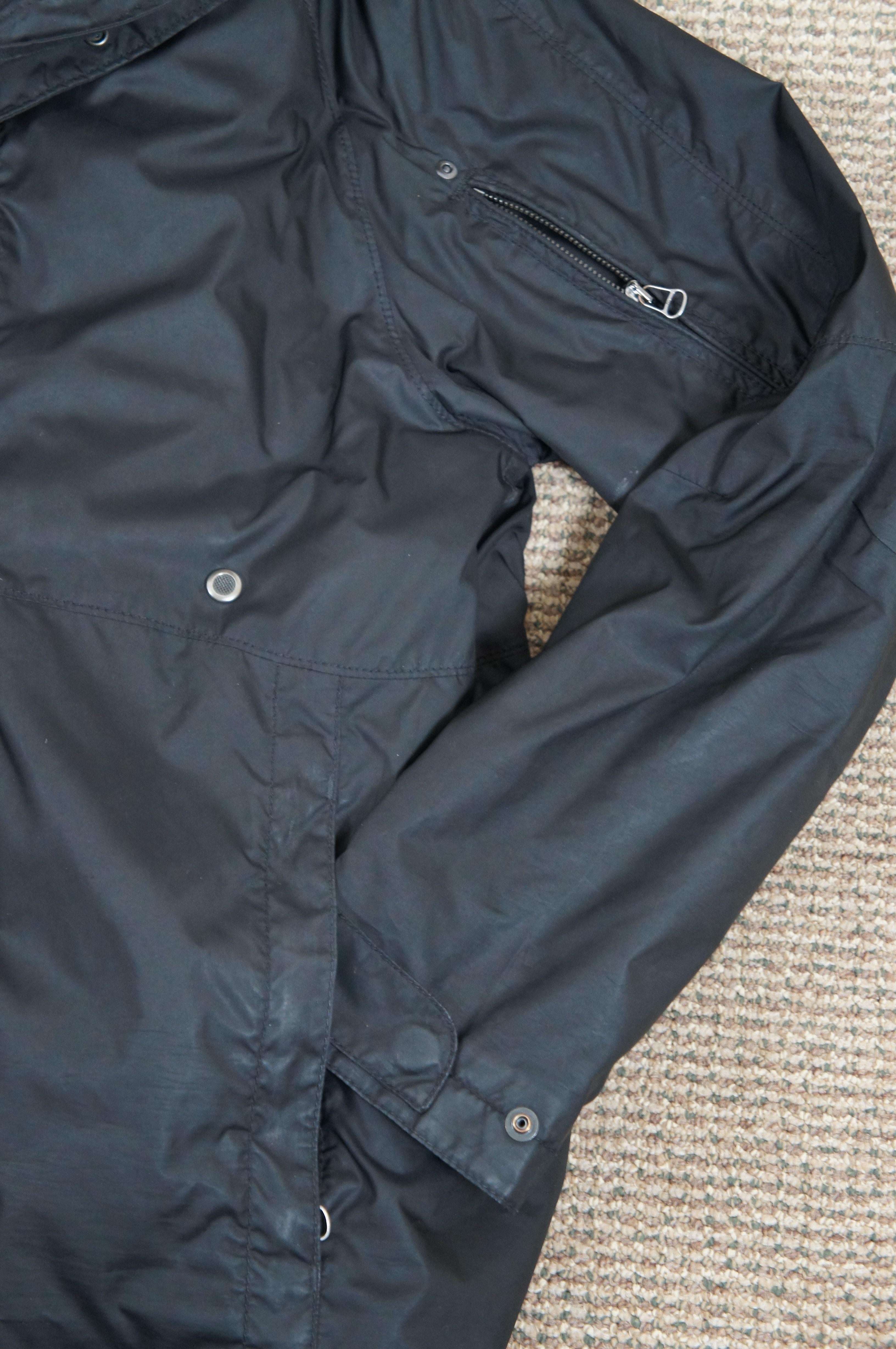 Vintage Polo Ralph Lauren Medium Black Winter Puffer Ski Jacket & Vest  For Sale 2
