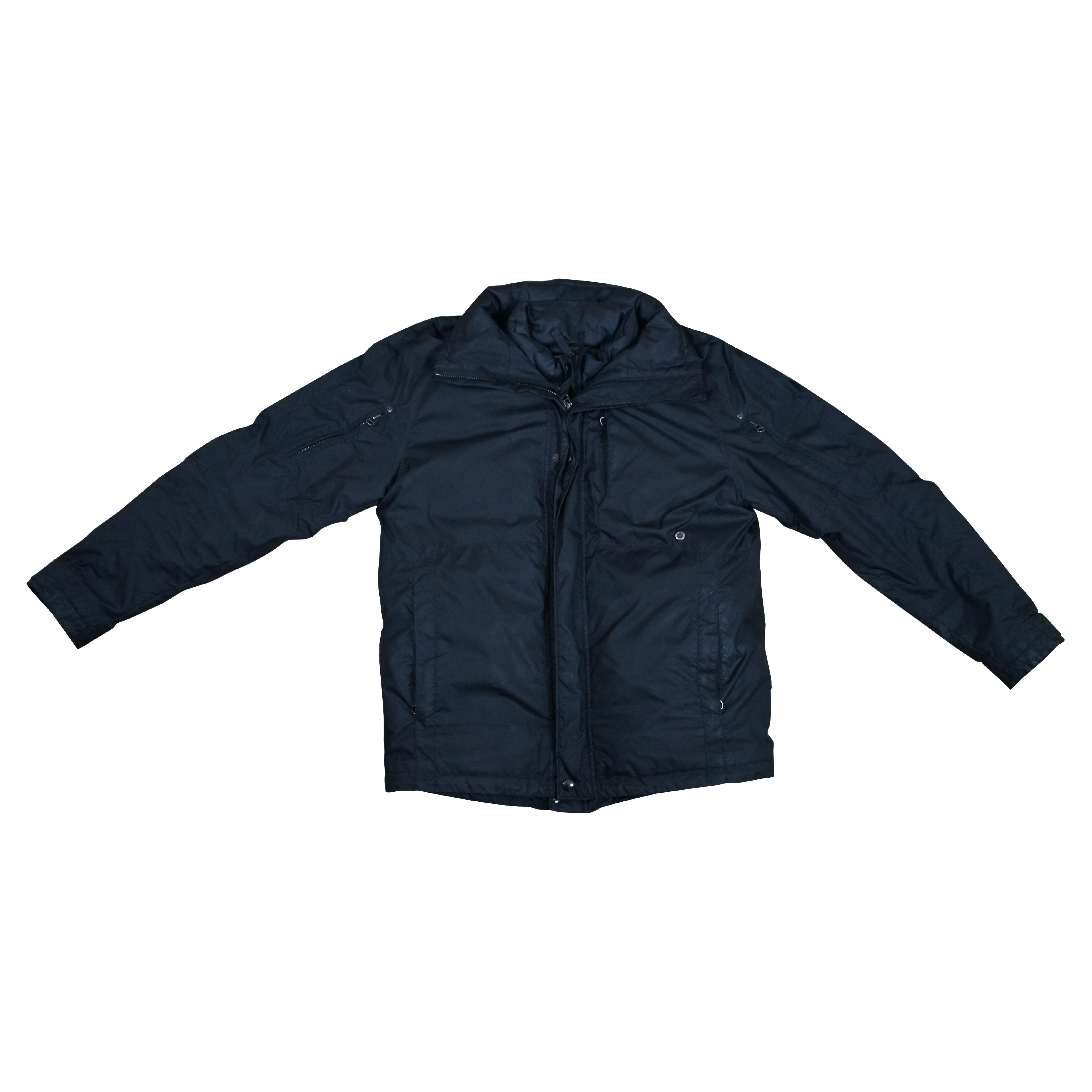 Vintage Polo Ralph Lauren Medium Black Winter Puffer Ski Jacket & Vest  For Sale
