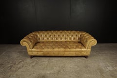 Vintage Poltrona Frau Chesterfield Sofa, Italy, 1980s