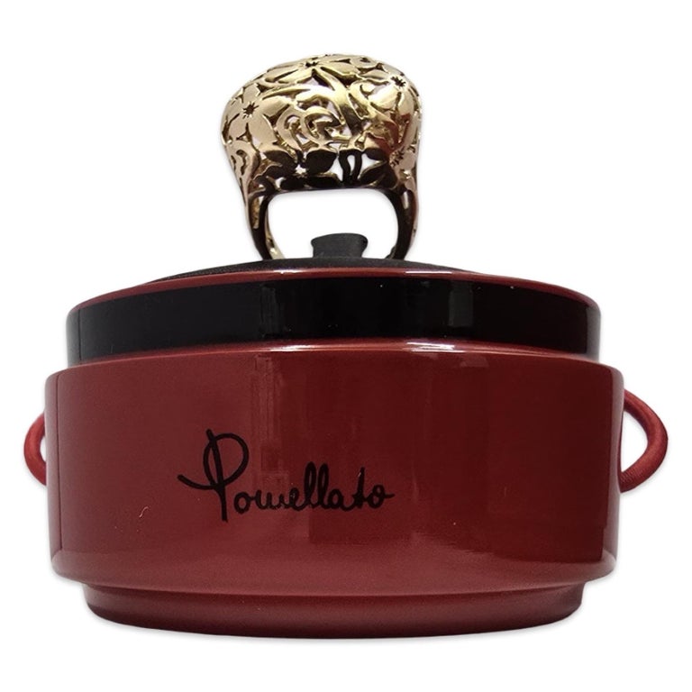 Vintage Pomellato Arabesque Openwork 18K Gold Dome Ring photo 3