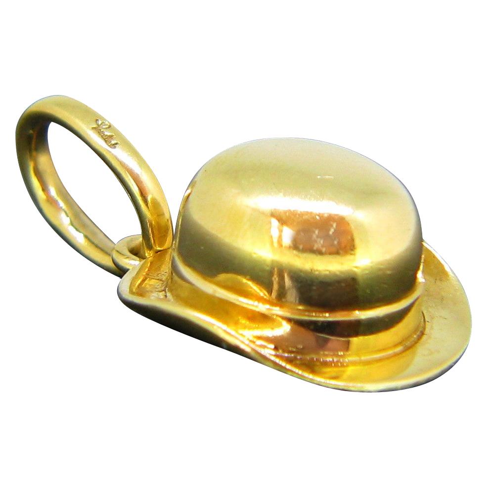 bowler hat charm