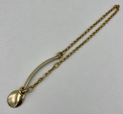 Vintage Pomellato Yellow Gold Chain Choker Necklace