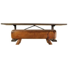 Vintage Pommel Horse Bench