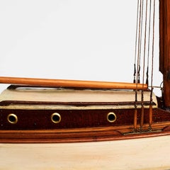 Vintage "Pond Yacht" Model Ship