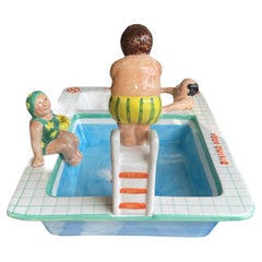 Vintage POOL Side Party Bowl