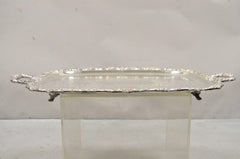 Vintage Poole EPCA Sevenoaks 650 Large Heavy Silver Plated Tray