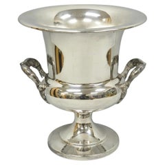 Vintage Poole Regency Silver Plated Trophy Cup Urn Champagne Chiller Ice Bucket