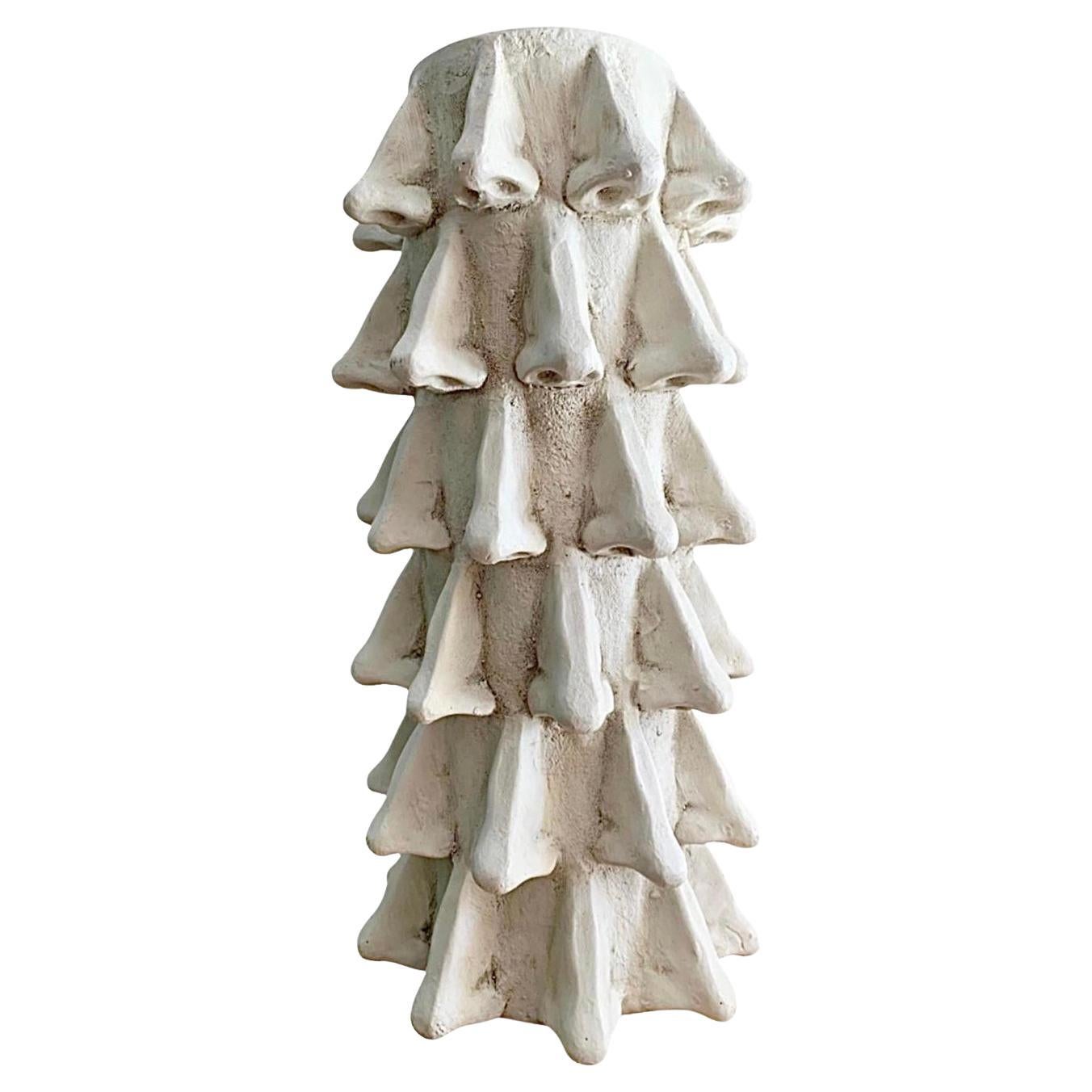 Vintage Pop Art "58 Perpetual Noses " Jonathan Adler Inspired Sculpture Art
