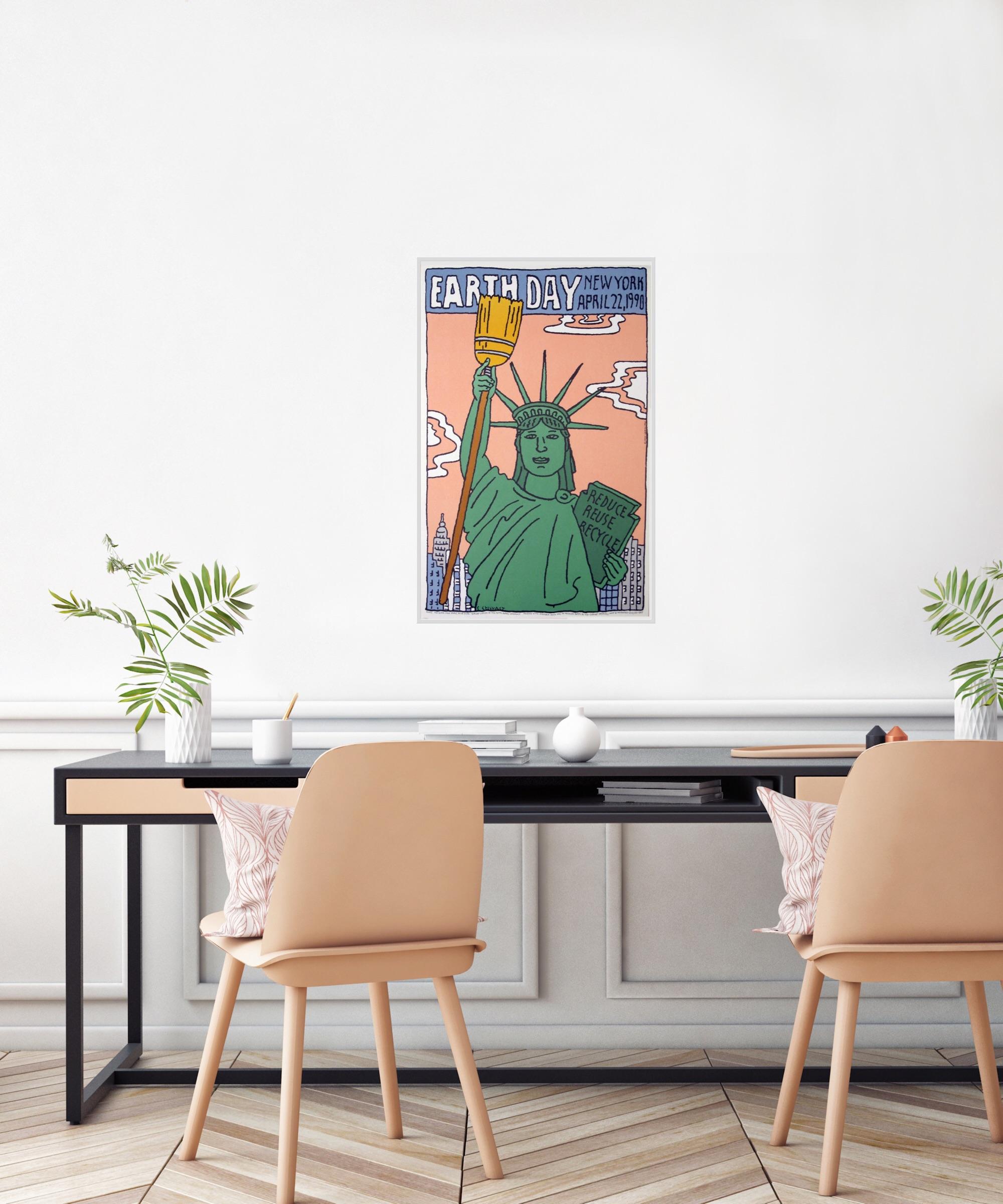 Americano Poster Pop Art d'epoca di Seymour Chwast 