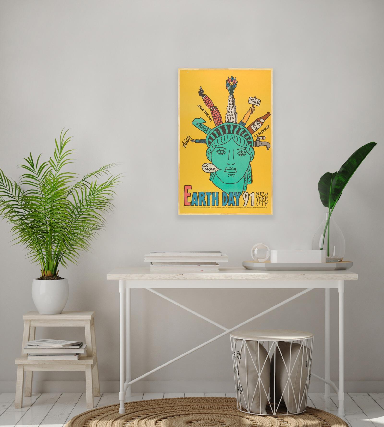 Americano Poster Pop Art d'epoca di Seymour Chwast - 