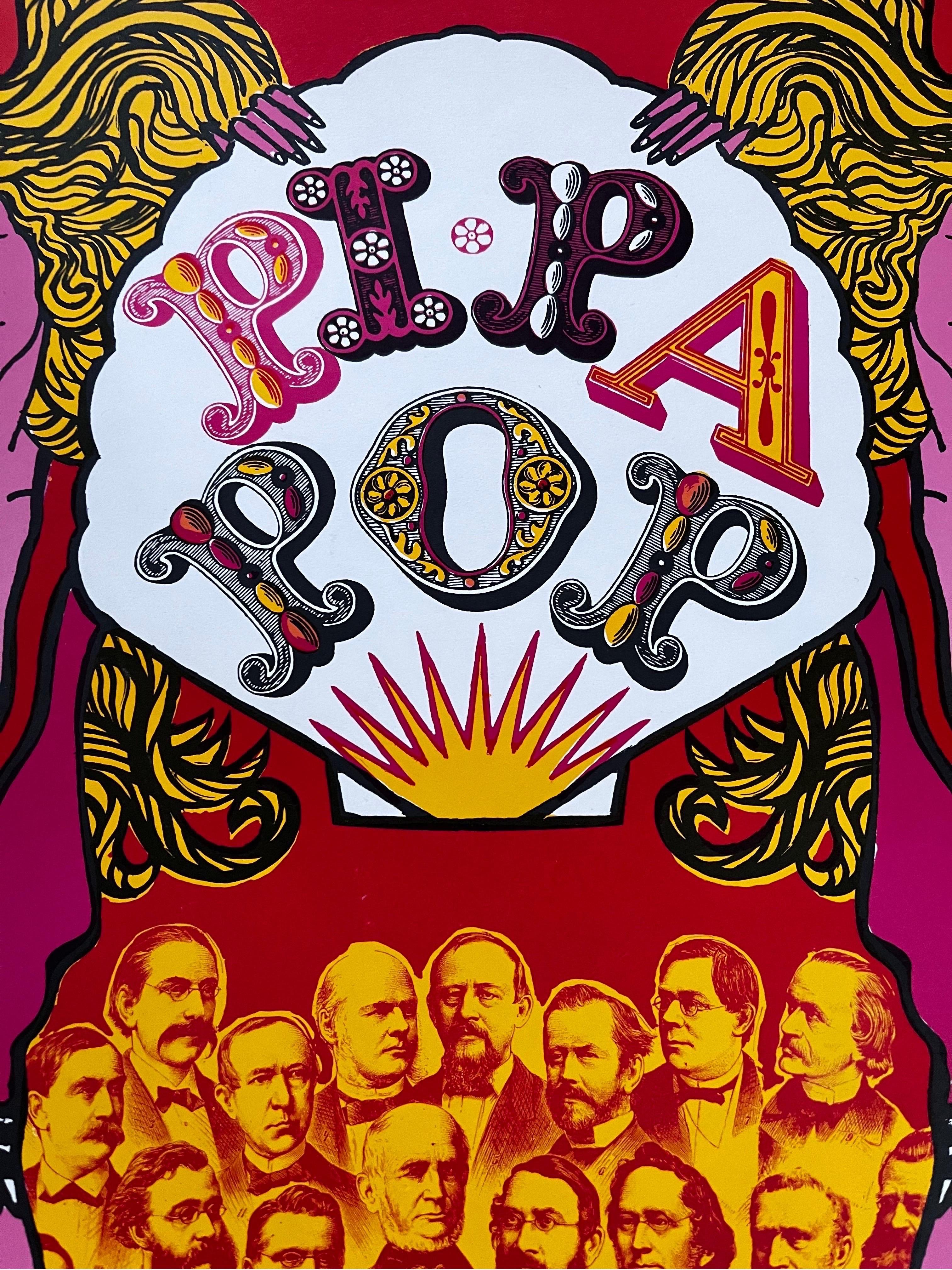 Vintage Pop Art Poster 